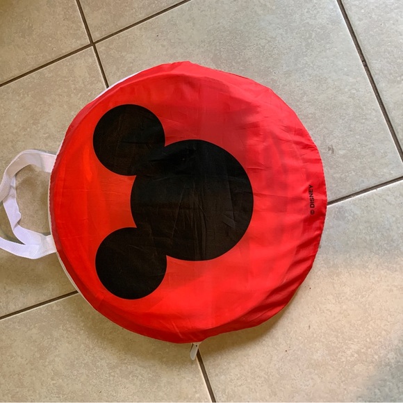 Mickey Mouse Frisbee Disc Golf With 2 Pop Up Cans And 4 Soft Frisbees Kids Game - Picture 8 of 11